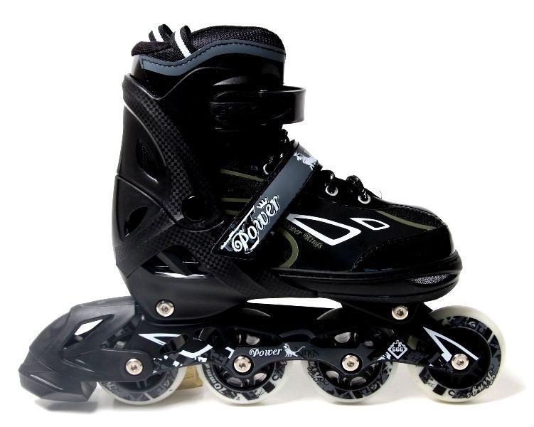 

Ролики раздвижные King Power Black, размер 34-37