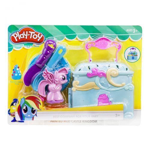 

Набор для лепки "Play-Toy: Пони с чемоданчиком" (бирюзовый) SM8034