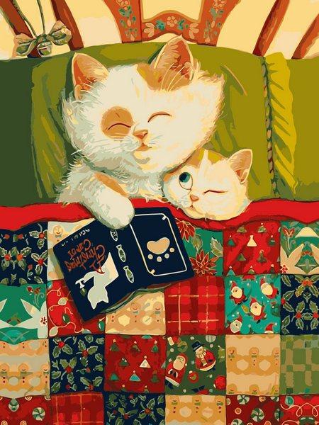 

Картина по номерам Babylon Спокойной ночи 30Х40 см VK256