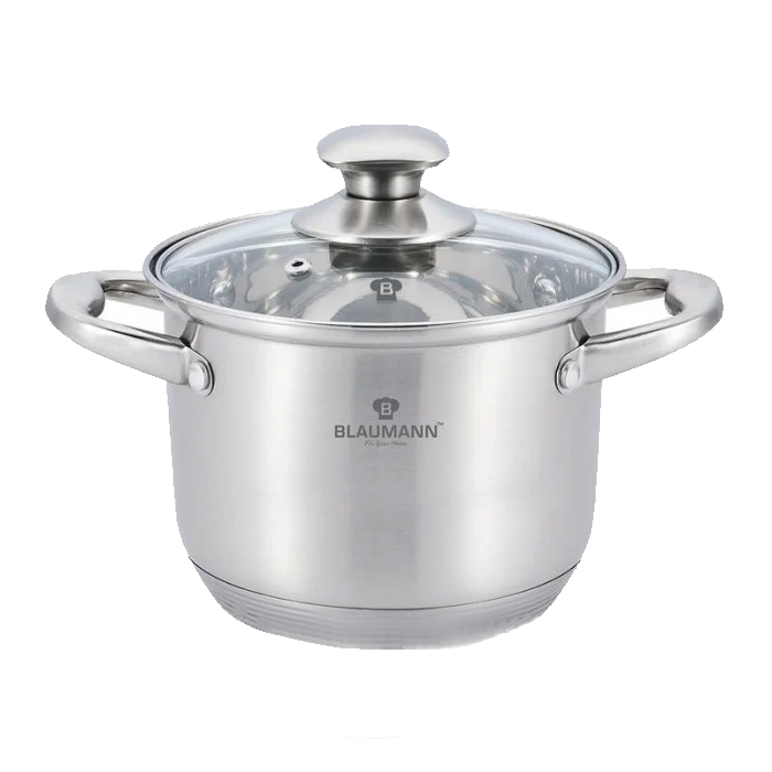 

Кастрюля со стеклянной крышкой 4,3 л Blaumann Gourmet Line BL-3314