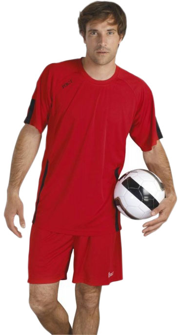 

Футболка Sol's Wembley SSL 90200908 S Красная
