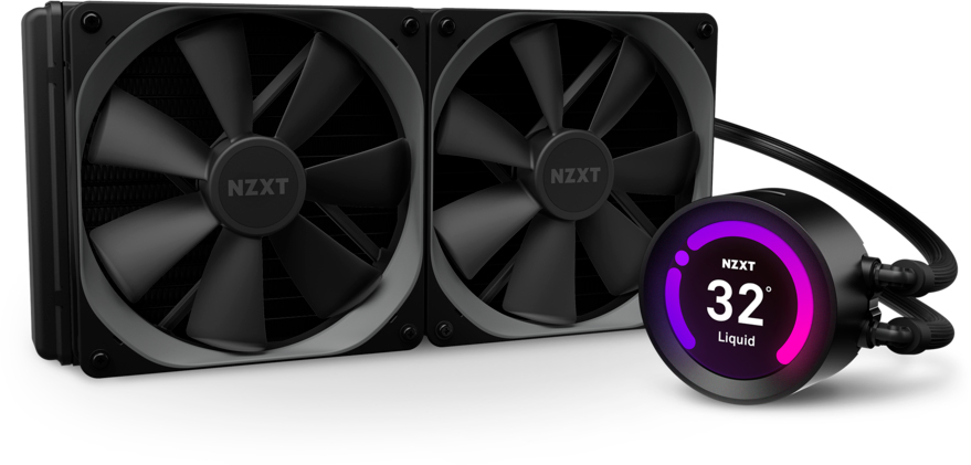 

Система жидкостного охлаждения NZXT Kraken Z63 - 280 мм AIO Liquid Cooler with LCD Display (RL-KRZ63-01)