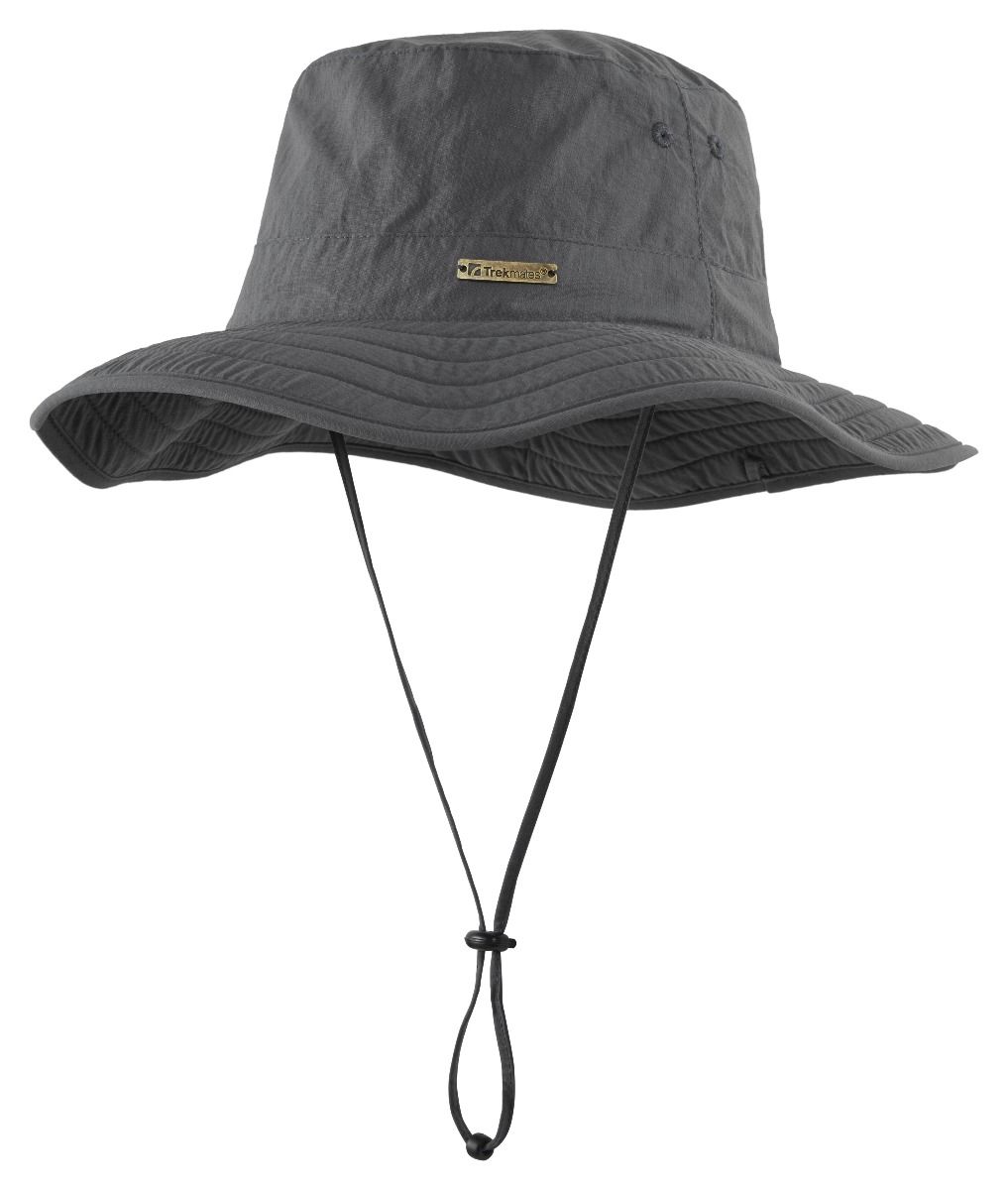 

Капелюх Trekmates Gobi Wide Brim Hat S/M сірий
