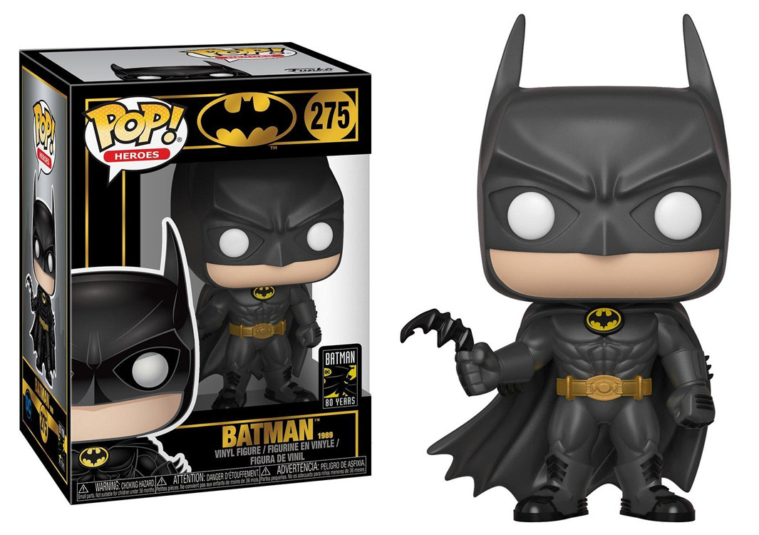 

Фигурка Funko Pop Фанко Поп Batman 80th Batman 1989 Бэтман В В275 (CZ00В В275)