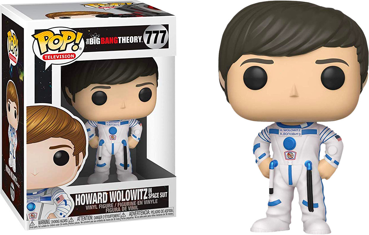 

Фигурка Funko Pop Фанко Поп Говард Воловиц Howard Wolowitz Теория большого взрыва The Big Bang Theory HW 777 (CZ00BB HW 777)