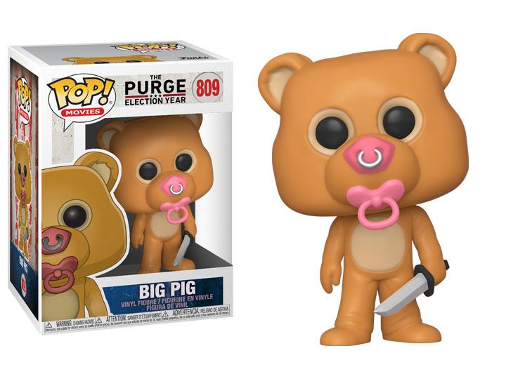

Фигурка Funko Pop Фанко Поп Судная Ночь Большая Свинья The Purge Big Pig 10 см Movies TP BP 809 (CZ00Movies TP BP 809)