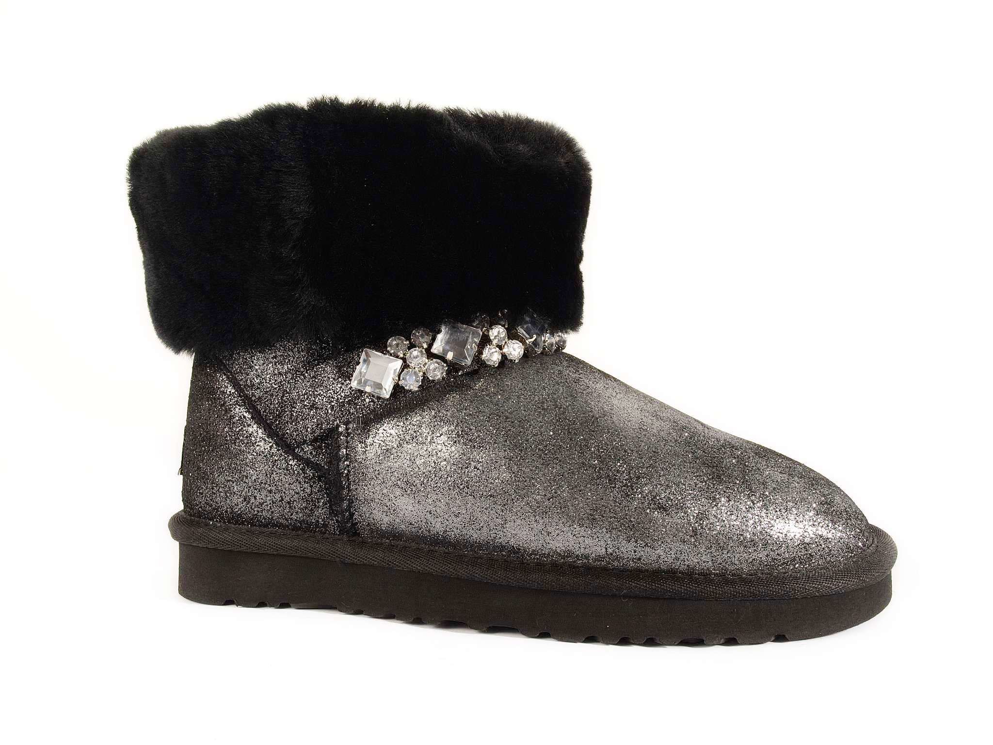 

Угги NEWAYNAC W/5854-L001 39 серебристый