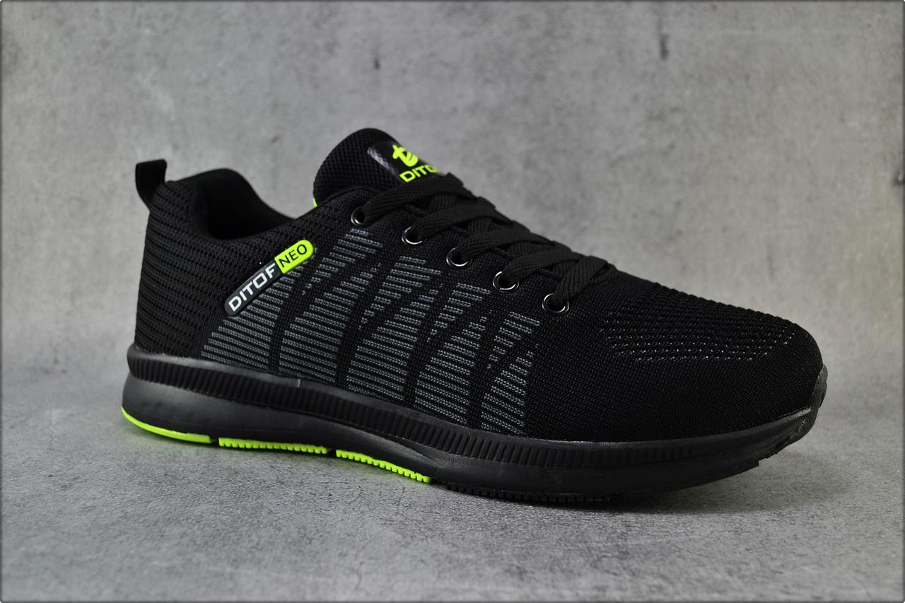

Мужские кроссовки Ditoff Black BG 44 Черный