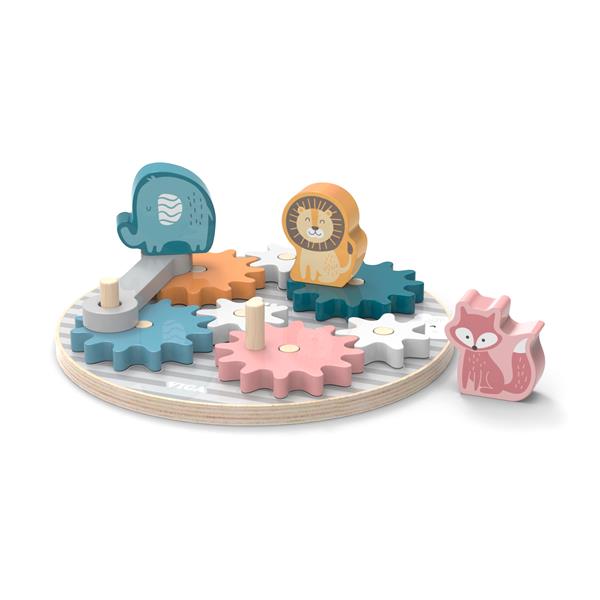 

Игровой набор Viga Toys PolarB Шестеренки и животные (44006) NEW DESIGN