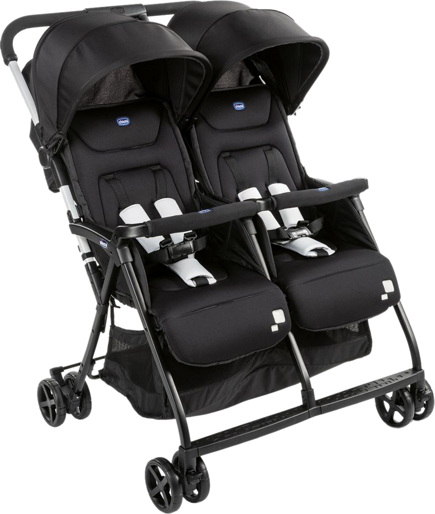 

Коляска для двойни Chicco Ohlala Twin Черная (79279.41)