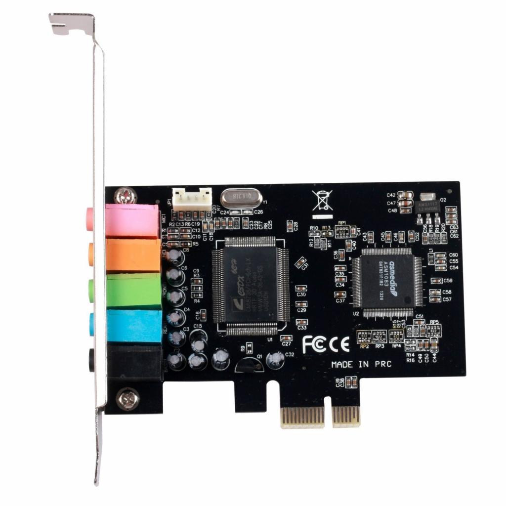 Звукова плата Manli C-Media 8738 PCI-E 6(5.1) каналов bulk (M-CMI8738 ...