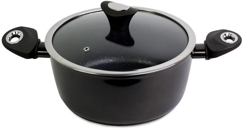 

Кастрюля Black Gotland 4л с мраморным антипригарным покрытием Kamille (TР01632316276)