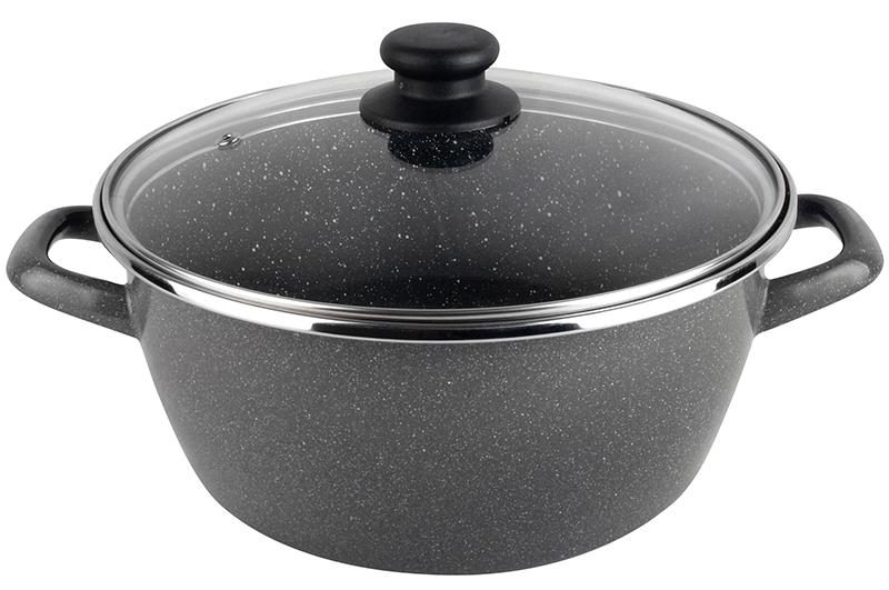 

Кастрюля эмалированная Gransasso 2.5л с антипригарным покрытием Vitrinor (TР01632311705)