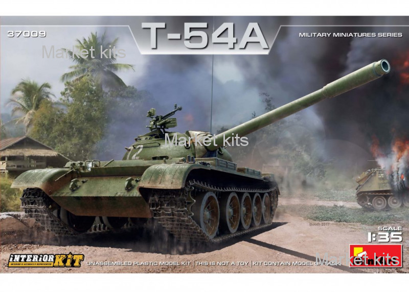 

Танк Т-54А с полным интерьером 1:35 MINIART (MA37009)
