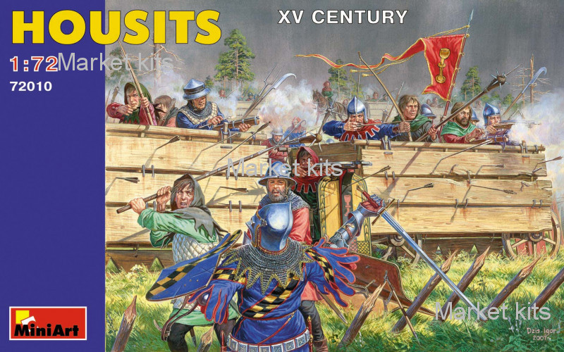 

Восстание гусситов (Чехия) XV век 1:72 MINIART (MA72010)