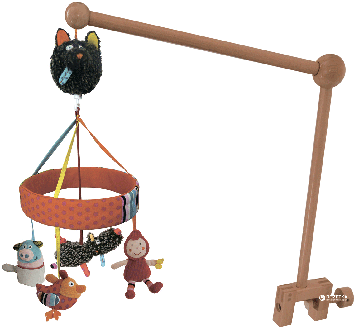 

Мобиль Ebulobo из дерева Волк и друзья (E10067) (3760172872801)
