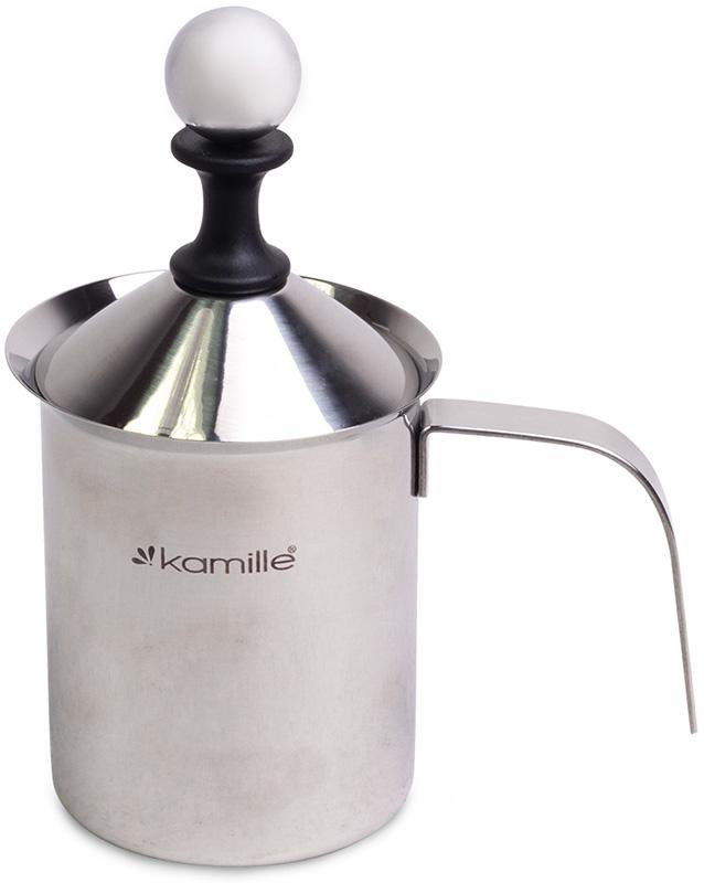 

Вспениватель для молока Kamille Frother 400мл, ручной