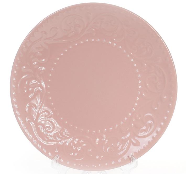 

Набор 6 десертных тарелок Leeds Ceramics Ø21.5см, каменная керамика (розовые)