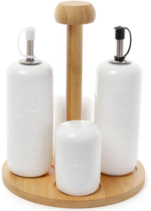 

Набор для специй Ceram-Bamboo масло и уксус 230мл, солонка и перечница