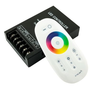 

Контроллер RGB OEM 30А-2.4G-Touch белый (132076)