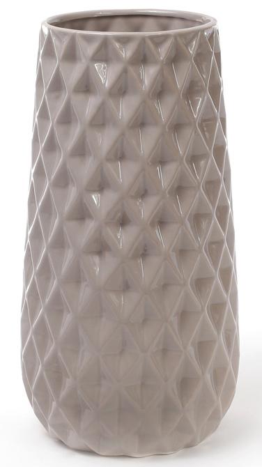 

Ваза керамическая Stone Flower 31.5см, песочного цвета
