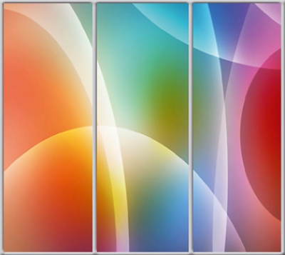 

Шкаф купе Luxe Studio Стандарт-1 Фотопечать Абстракция-46 2200x2400x450 трехдверный