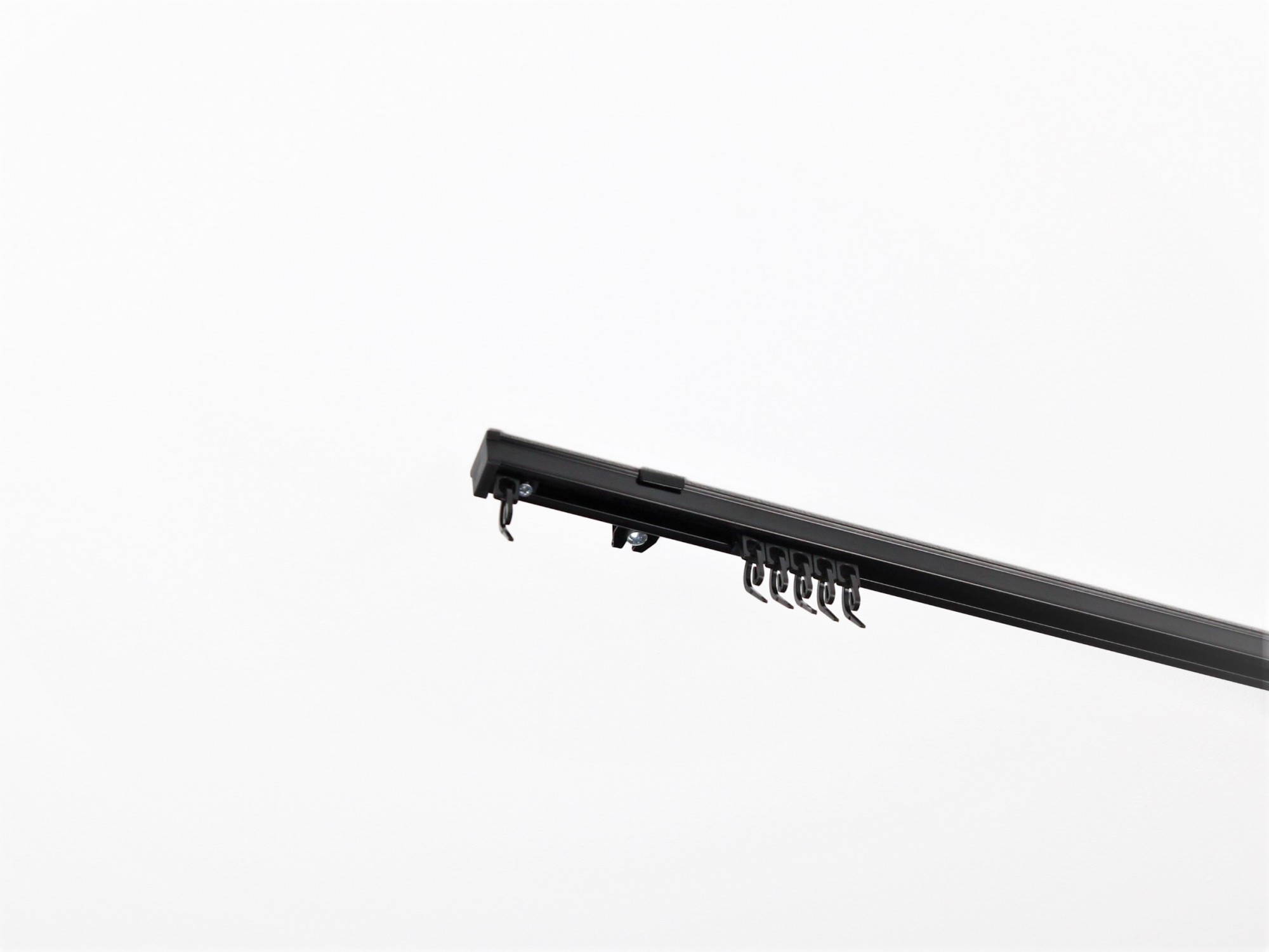 

Карниз стельовий 1-рядний Homs Decor KS 270 см алюміній чорний