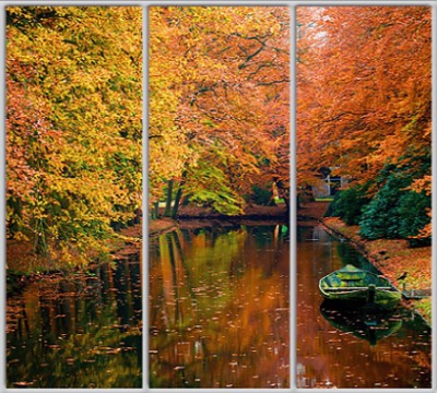 

Шкаф купе Luxe Studio Стандарт-1 Фотопечать Природа-58 2300x2000x450 трехдверный