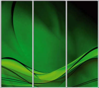 

Шкаф купе Luxe Studio Стандарт-1 Фотопечать Абстракция-1 2200x2400x450 трехдверный