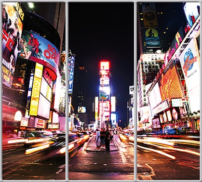 

Шкаф купе Luxe Studio Стандарт-1 Фотопечать Архитектура-27 2200x2400x450 трехдверный