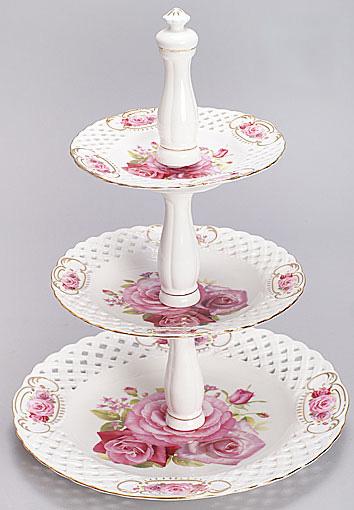 

Фуршетная стойка Букет роз-173 3 яруса, 15х19х27см Bona (TР0163235056)