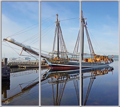 

Шкаф купе Luxe Studio Стандарт-1 Фотопечать Транспорт-40 2300x2200x450 трехдверный