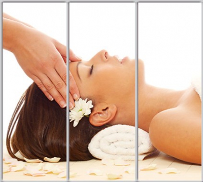 

Шкаф купе Luxe Studio Стандарт-1 Фотопечать Салон красоты-14 2300x2400x450 трехдверный