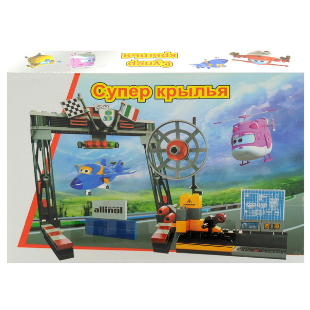 

Конструктор «Супер крылья Джетт и его друзья» 102 деталей A-Toys (Y036)