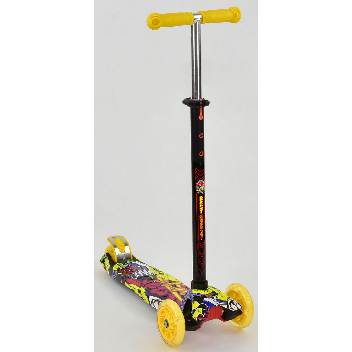 

Самокат детский MAXI Best Scooter 4-х колесный A-Toys (A24650/779-1394)