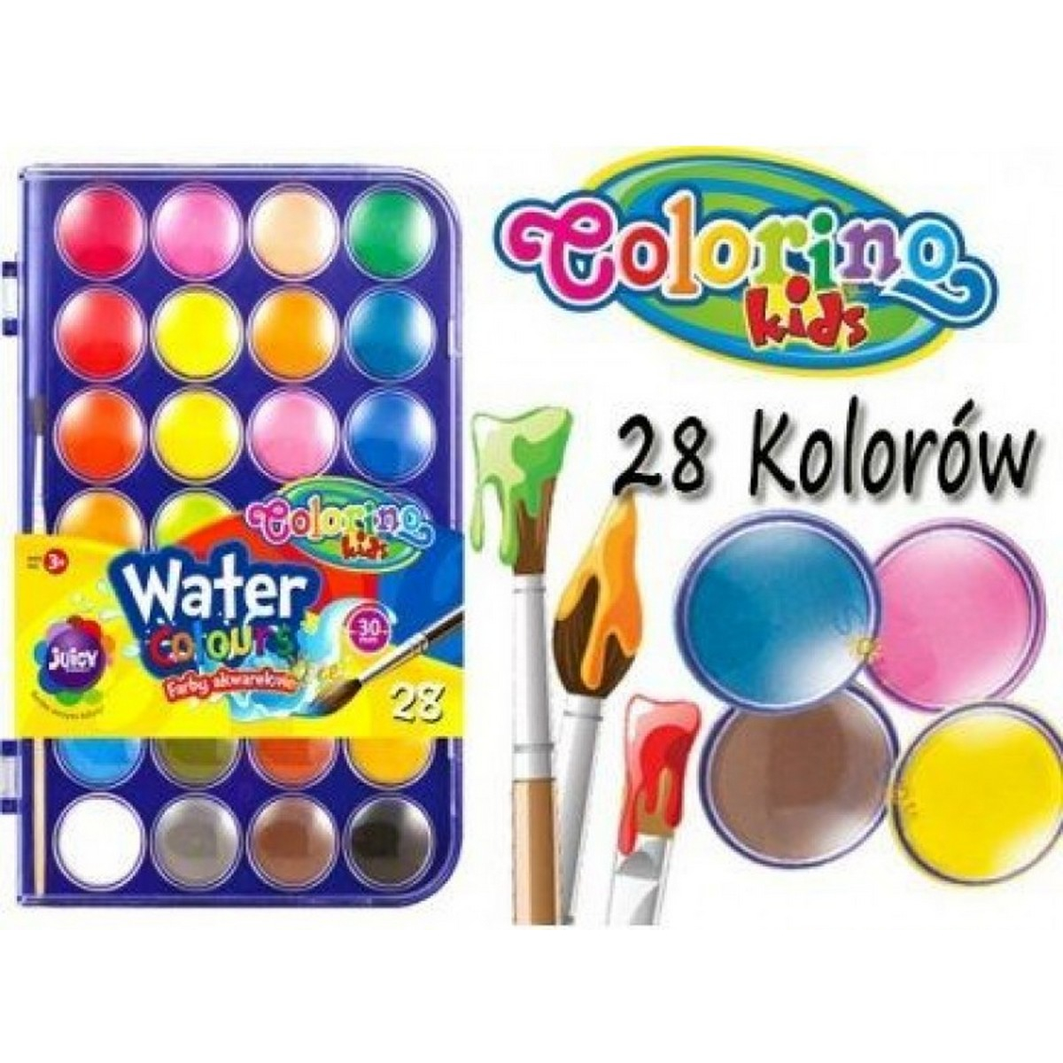 

Акварель «Big» Colorino 28 цветов Colorino (67317)