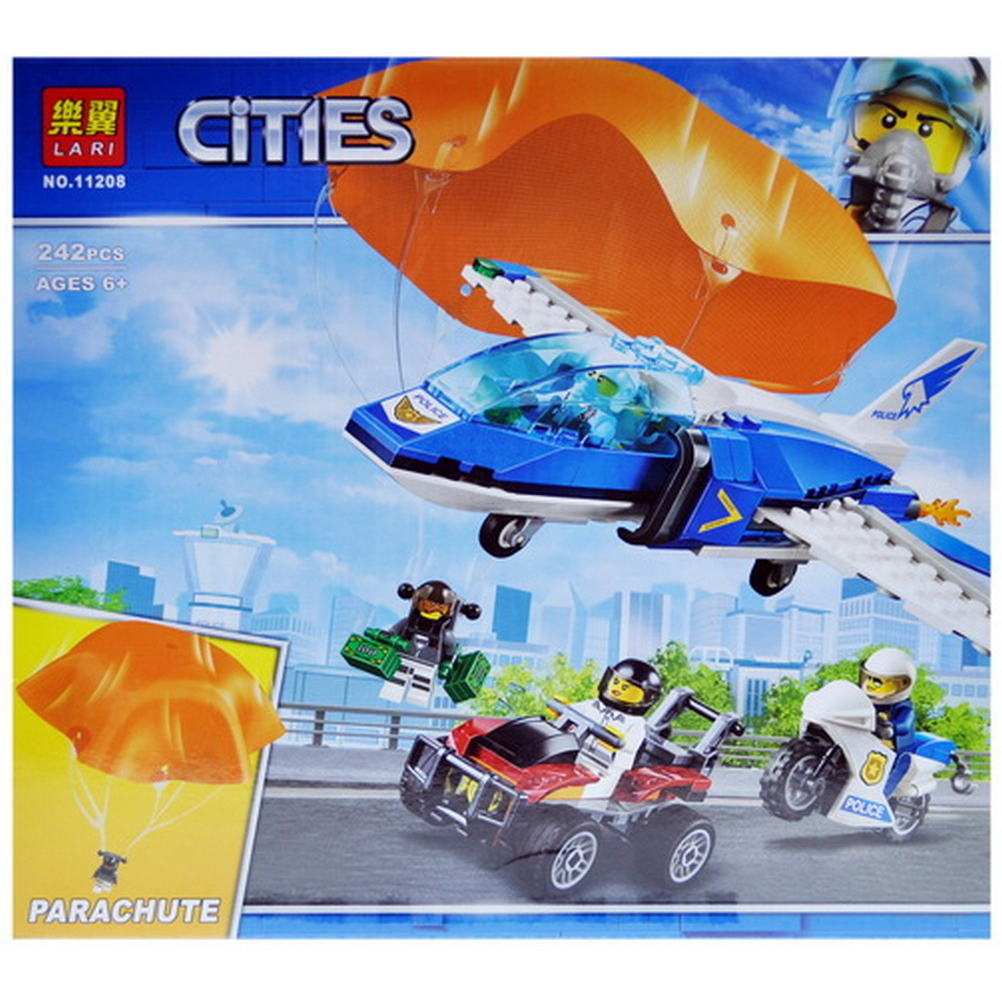 

Конструктор воздушная полиция арест парашютистов A-Toys (11208)