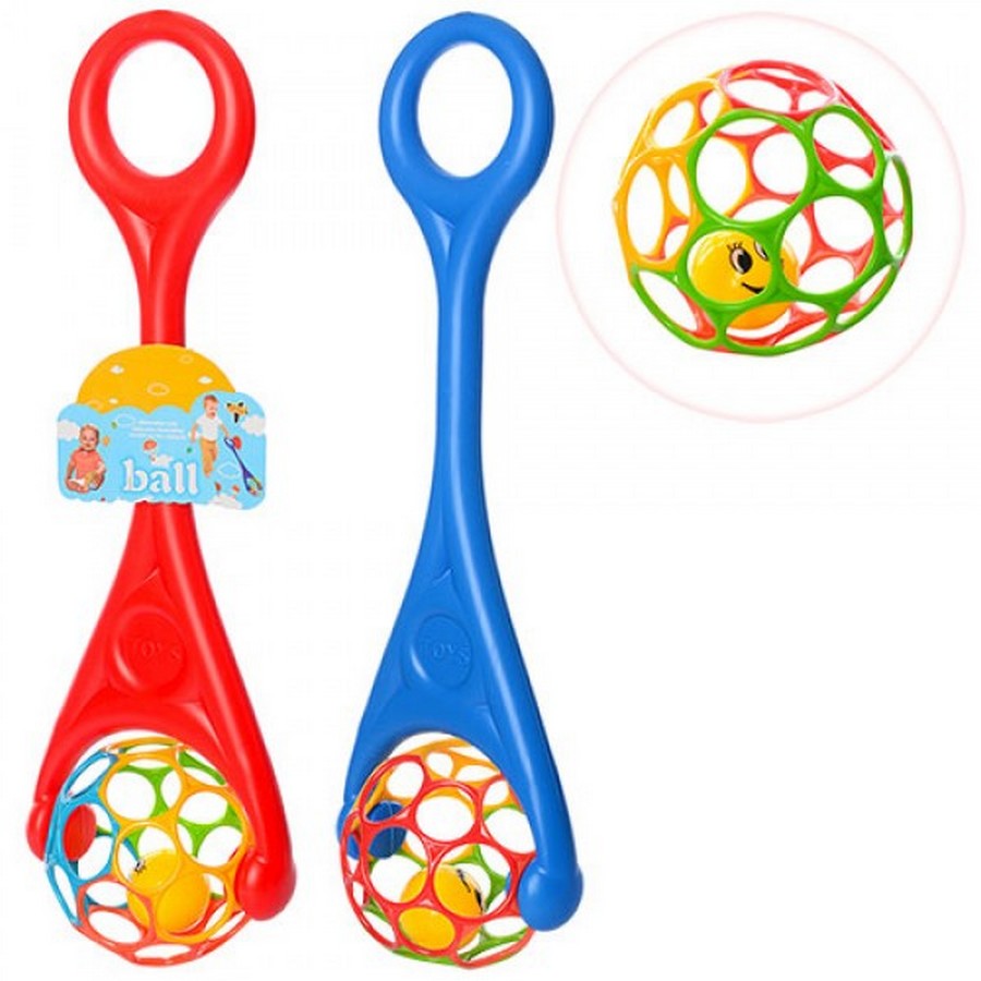 

Каталка на палке в виде шарика с погремушкой A-Toys (3501)