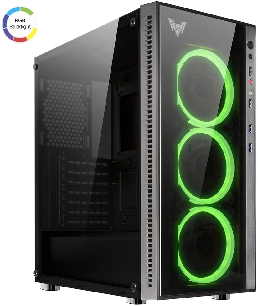 

Корпус Crown CMC-GS10RGB 600 Вт Black (CMC-GS10RGB 600W PLUS)