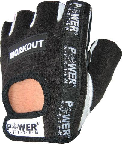 

Перчатки для фитнеса и тяжелой атлетики Workout Power System-2200 Black XL - (F_190249)