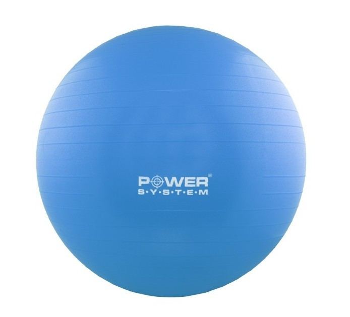 

Мяч гимнастический Power System-4013 75 cm Blue, мяч для фитнеса, фитбол для беременных, грудничков (F_145279)