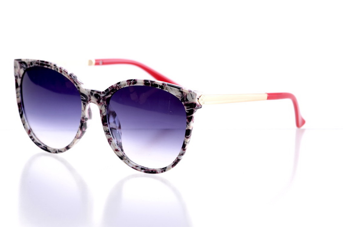 

Женские солнцезащитные очки GlasseS с поляризацией, цвет линзы синий, цвет оправы хаки