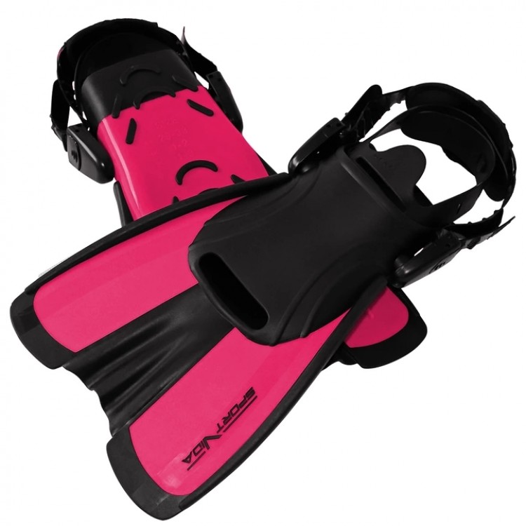 

Ласты SportVida SV-DN0008JR-L Size 39-43 Black-Pink - (F_227659)