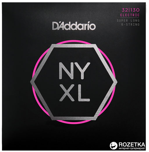 

D'Addario NYXL32130SL Reg Light 6-String (32-130)