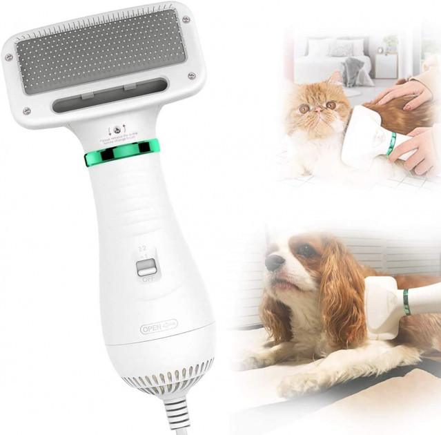

Пылесос - расческа для шерсти животных, груминг PET GROOMING DRYER