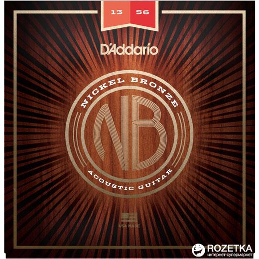 

D'Addario NB1356 Nickel Bronze Medium (13-56)