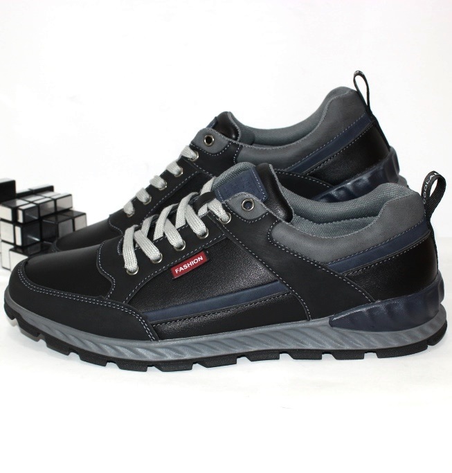 

Туфли мужские комфорт Paliament A1150-black 43 28.0см черный