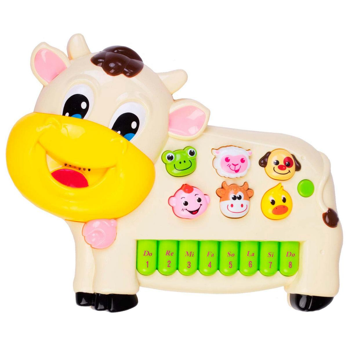 

Пианино «Музыкальная коровка» BeBeLino (58089)