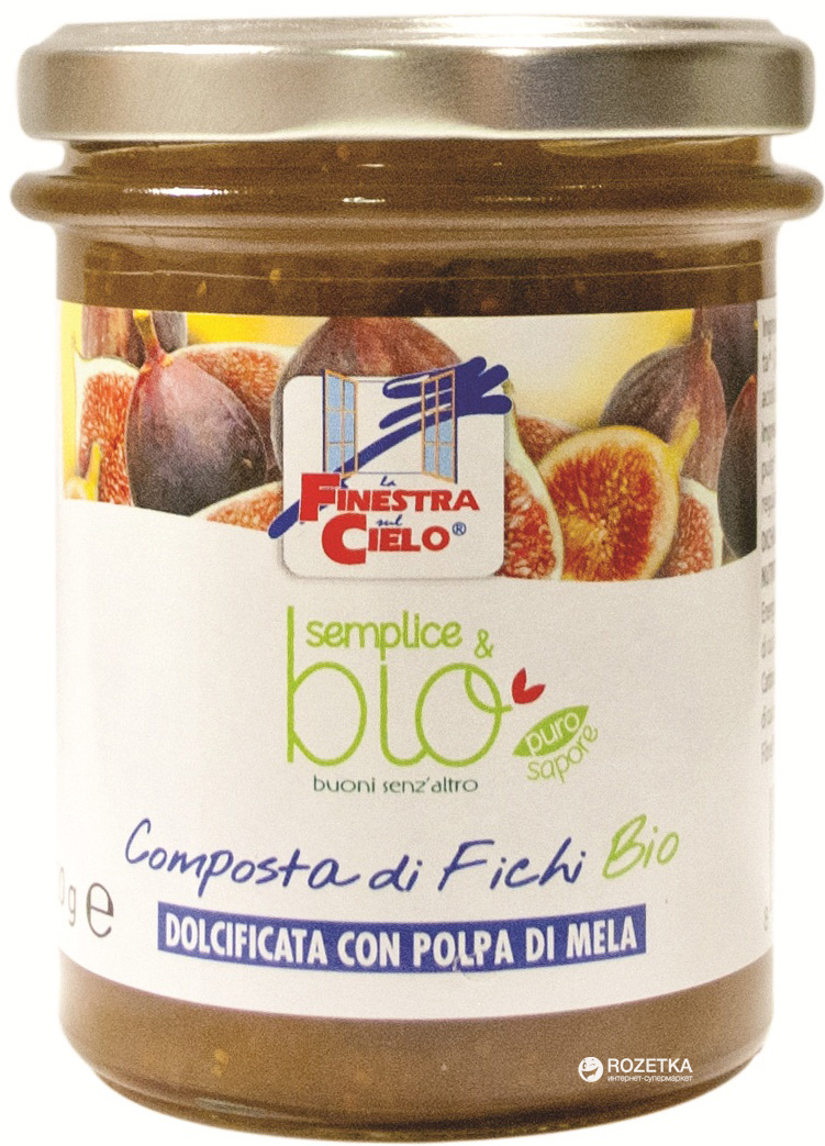 Конфитюр La Finestra из инжира органический 220 г (8017977019302 ...
