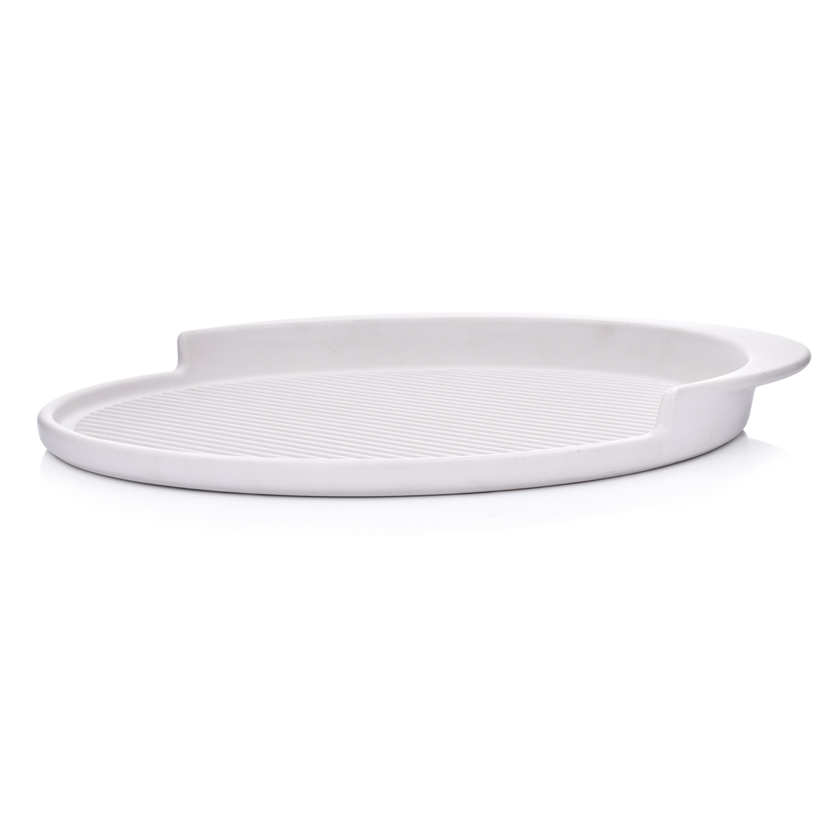

Форма для пиццы DUKA HJALMAR белая из керамической глины 35.5x32x3.5 см